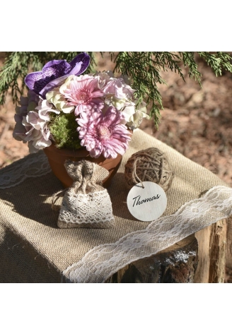 Santex 5088-25 | Runner da tavola in juta