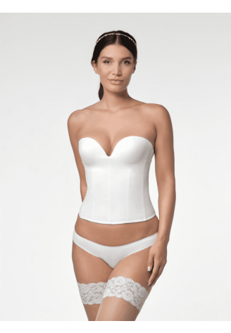 Poirier 18-300 Corsetto Seamless Avorio