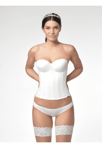 Poirier 18-400 Corsetto Seamless Avorio ()