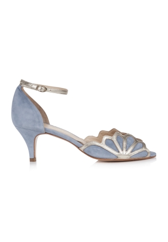 Rachel Simpson Scarpe da sposa Isadora blu scuro ()