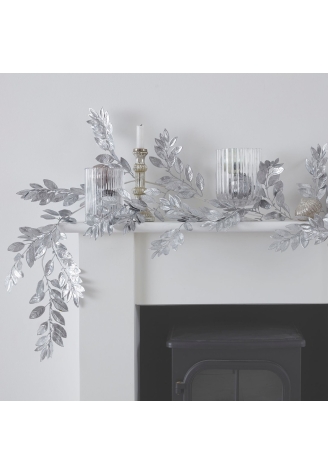 Ginger Ray SIL-418 Silver Glitter Decoratietak Zilver 