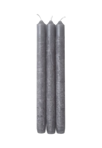 Leeff 18294 Dinner Candles Dora Grey ()