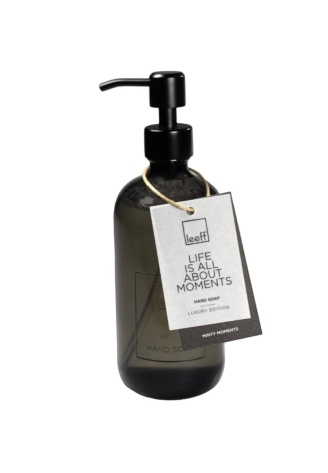 Leeff 18373 Dispenser Sapone Mani in Vetro - Minty Moments Grigio