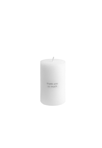 Leeff 18640 Candela a colonna - Thank you so much White ()