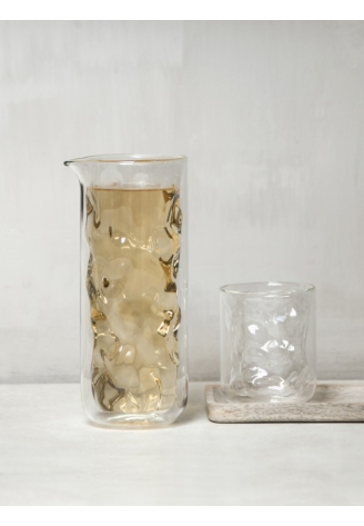 Leeff 18653 Caraffa a doppia parete Diede Trasparente