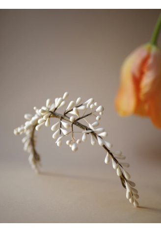 Lizeron Pettine per i capelli Bianco