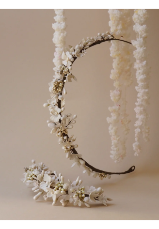 Lizeron Perrine Pettine Bianco