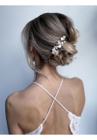 Sally Jane Bridal Fermagli Capelli Senna Oro ()
