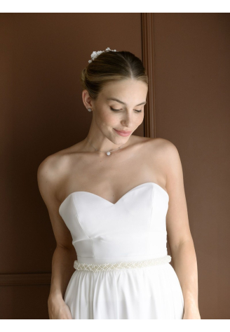 G.Westerleigh WS-J242 Cintura da sposa avorio ()