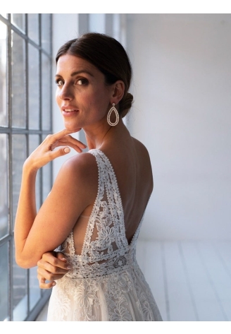 Abrazi Grace Swarovski Orecchini Oro