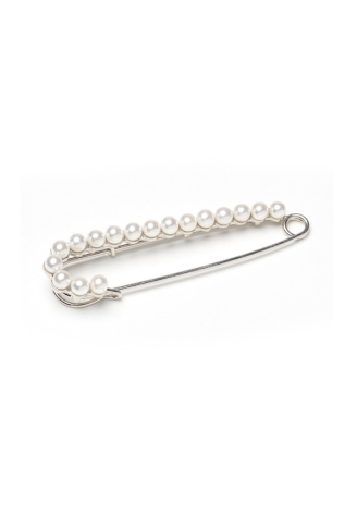 Poirier BB-920 Spilla di Perle Argento ()