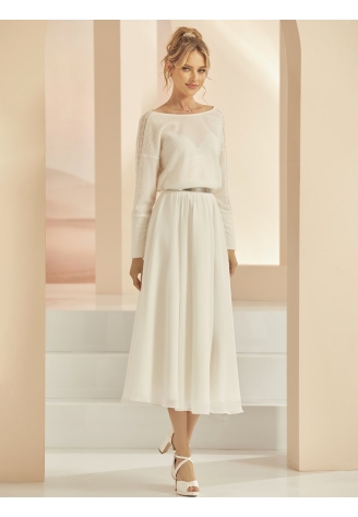 Gonna Bianco Evento Silva ()