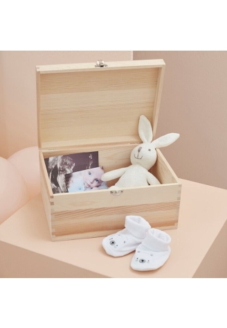 Ginger Ray BL-118 Floral - Scatola dei Ricordi per Baby Shower ()