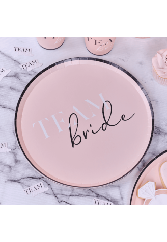 Ginger Ray TH-102 Team Bride Piatti ()