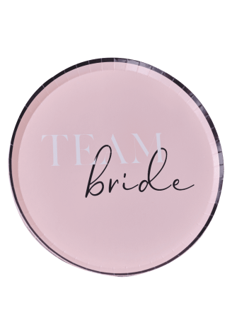 Ginger Ray TH-102 Team Bride Piatti