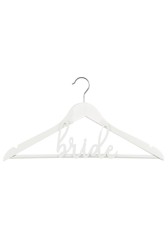 Ginger Ray BRA-319 Gruccia per Abiti Bride Legno Bianco