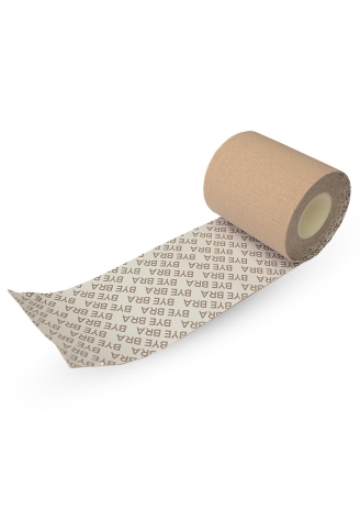 BYE BRA Nastro Adesivo Corporale Beige 10cmx5M