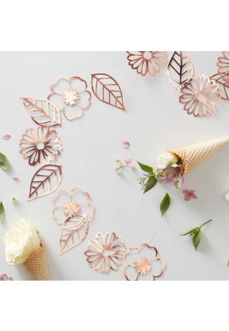 Ginger Ray DF-807 Rose Gold Flower Bunting