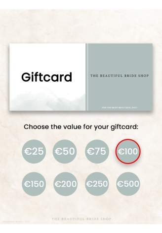 The Beautiful Bride Shop Carta Regalo €100