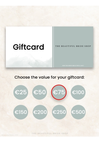 The Beautiful Bride Shop Carta Regalo €75