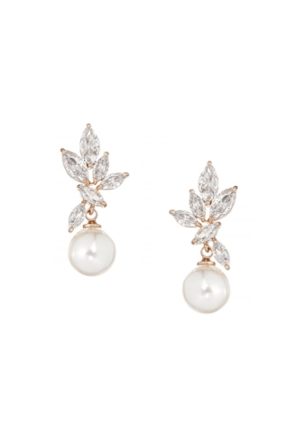 G. Westerleigh Pendientes Rosa Dorado Orecchini ()