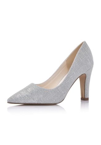 Rainbow Club Fera Argento Metallizzato Scarpe da Sposa ()