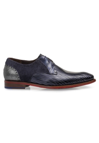 Floris van Bommel 18082/01 Blu | Scarpe da uomo
