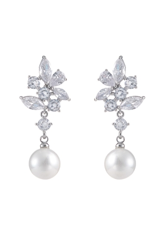 G. Westerleigh ER4149 Orecchini Sposa Argento ()