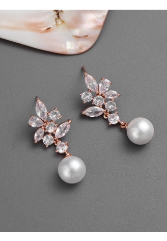 G. Westerleigh ER4149RG Orecchini Sposa Oro Rosa