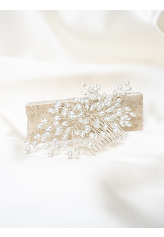 Abrazi Theresa Pettine Sposa Argento
