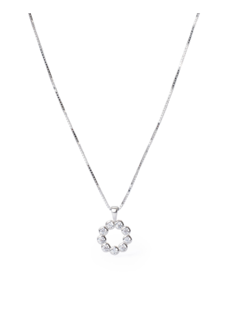 Abrazi Callie Collana Argento 50cm ()
