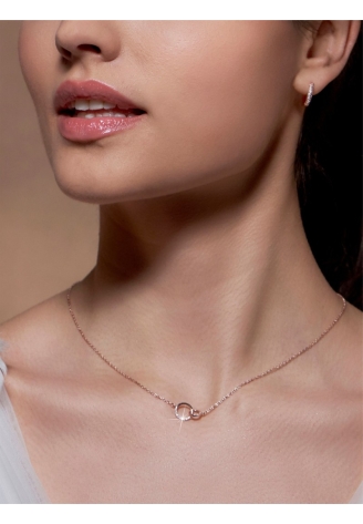 Poirier JS-001 Set Gioielli Sposa Élodie Rosa ()