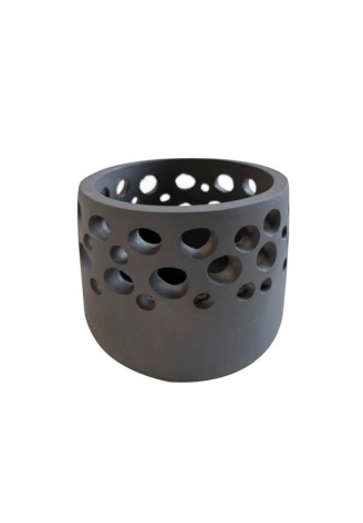 Leeff 18262 Timor S Portacandele grigio