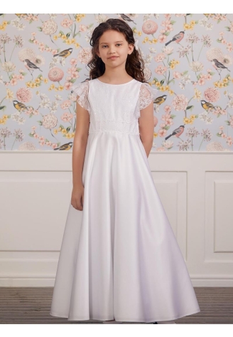 LILLY 08-1102-WH Communion Dress