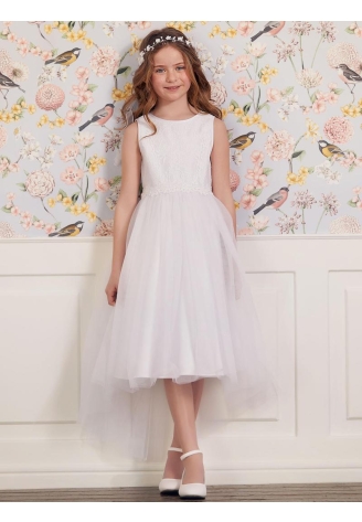 LILLY 08-1108-WH Communion Dress