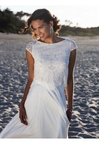 Bolero in pizzo Novias Ella ()