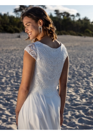 Bolero in pizzo Novias Ella