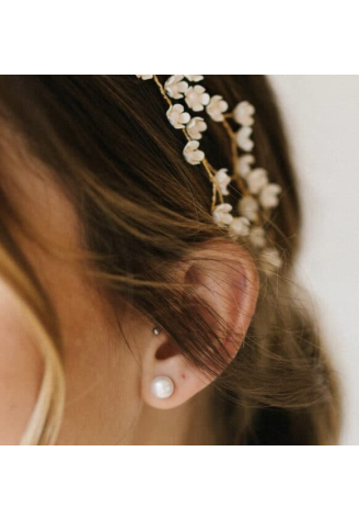 Sally Jane Bridal Orecchini Madreperla Oro