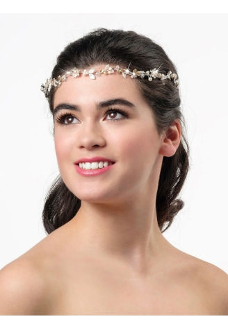 Poirier BB-8581 Silver- Ornamento per capelli Argento/Dorato ()