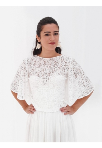 Poirier T-130 Top in Pizzo ()