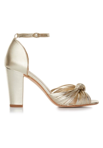 Rachel Simpson Scarpe da sposa Harper Oro ()