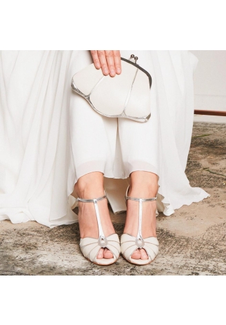 Rachel Simpson Mimosa Ivory Scarpe da sposa