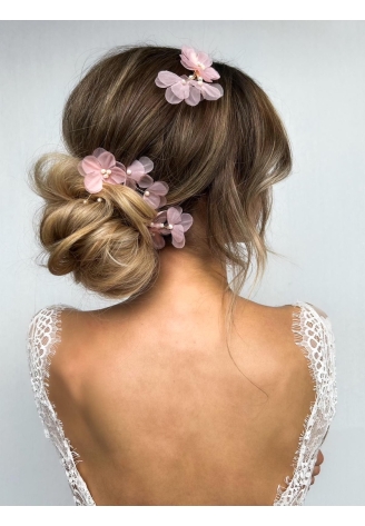 Sally Jane Bridal Rose Horquilla Dorato ()