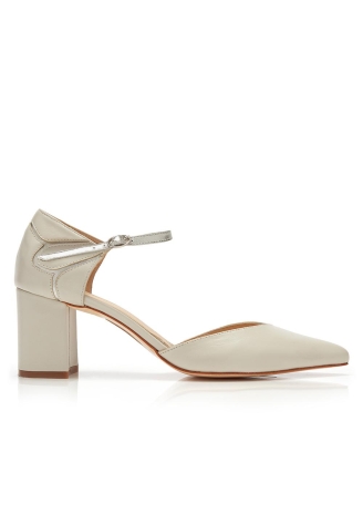 Rachel Simpson Scarpe da sposa Charlie Ivory ()