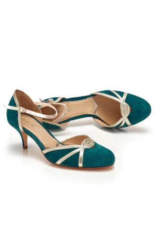 Rachel Simpson Scarpe da sposa Luella Teal