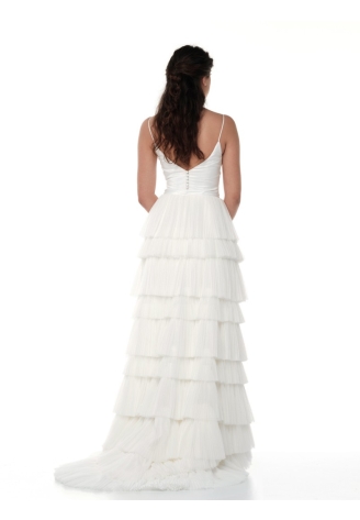 Poirier S332-150 Ivory - Gonna Avorio