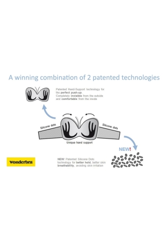 Wonderbra WB-09 - Reggiseno senza Spalline con Pizzo