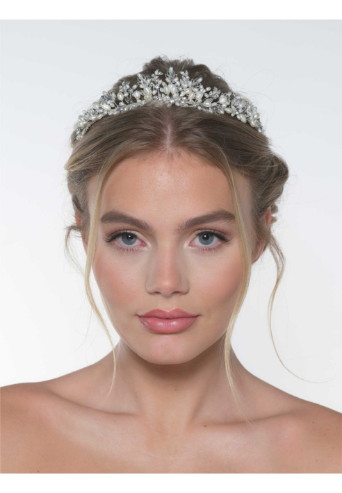 Poirier Tiara BB-285 – Argento | Strass & Perle d’acqua dolce ()