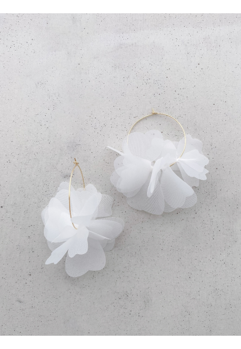 Perlenbräute Flora Orecchini