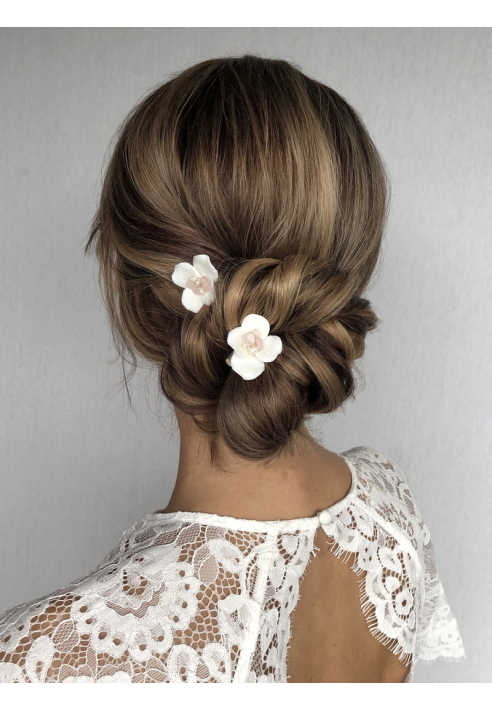 Sally Jane Bridal Fem Hairclips Argento ()